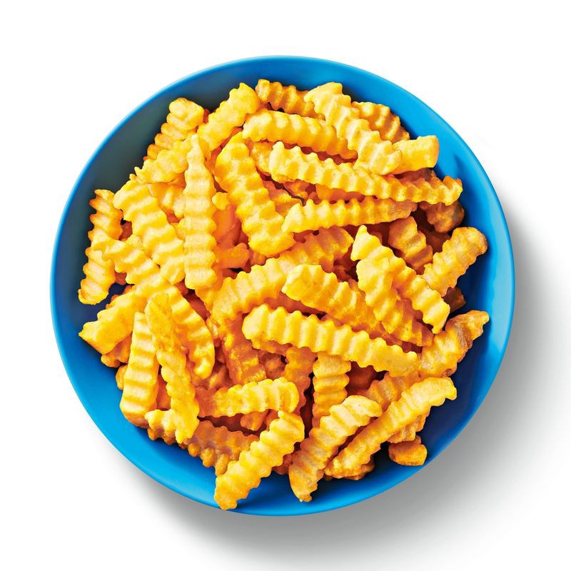 slide 2 of 3, Frozen Crispy Crinkle Cut French Fries - 32oz - Market Pantry™, 32 oz