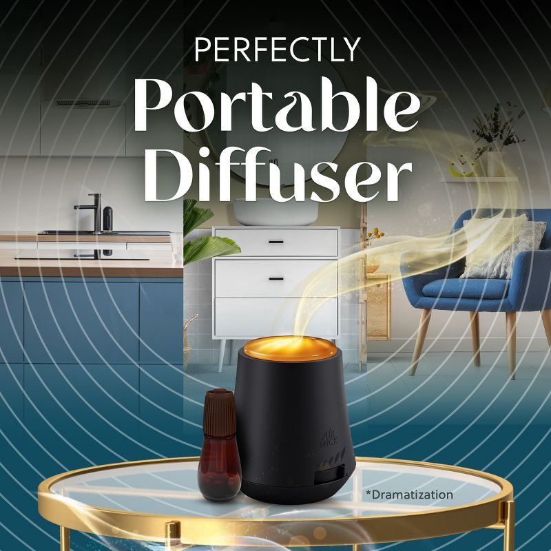 slide 6 of 11, Air Wick Essential Mist - Deep Blue Sea & Beachwood - 0.67 fl oz, 0.67 fl oz