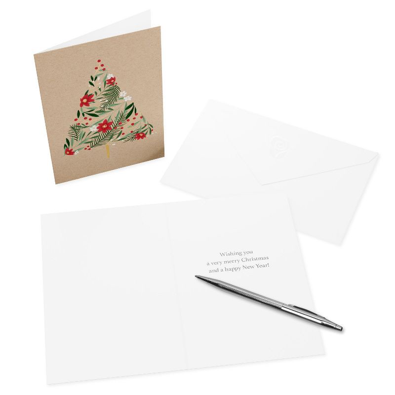 slide 2 of 3, American Greetings 10ct Kraft Tree Cards, 10 ct