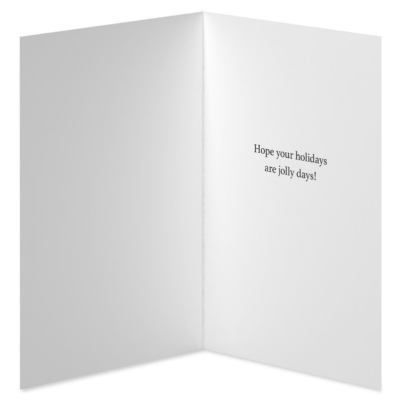 slide 3 of 6, American Greetings 10ct Christmas Cards Boxed with Envelopes Skating Santa, 10 ct