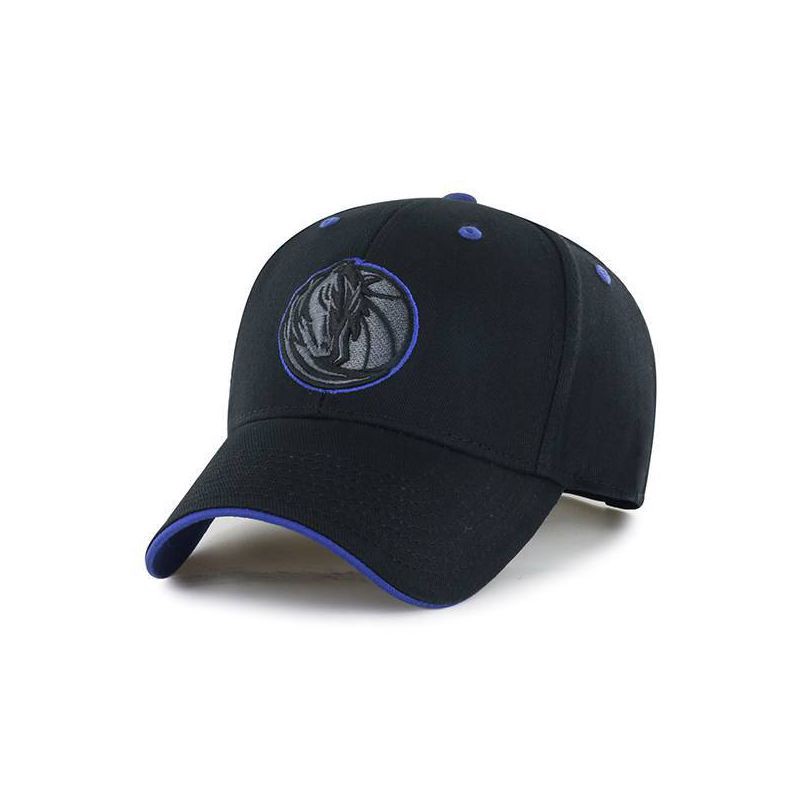 slide 1 of 2, NBA Dallas Mavericks Black Money Maker Mesh Hat: Adjustable Snapback, Team Logo Design, 1 ct