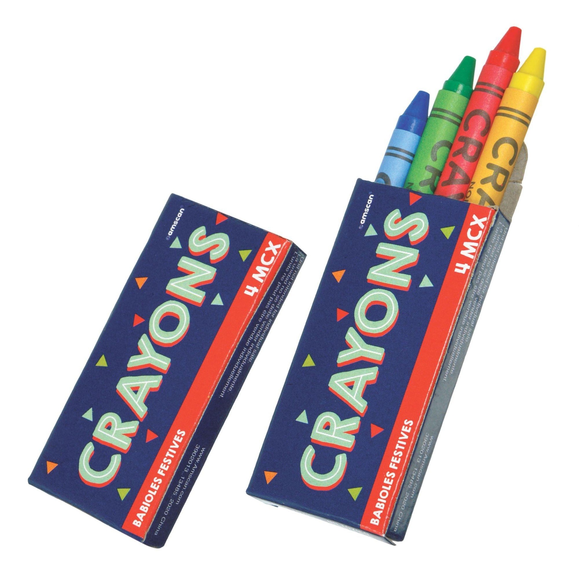 slide 1 of 1, Party City Crayon Boxes, 12 ct