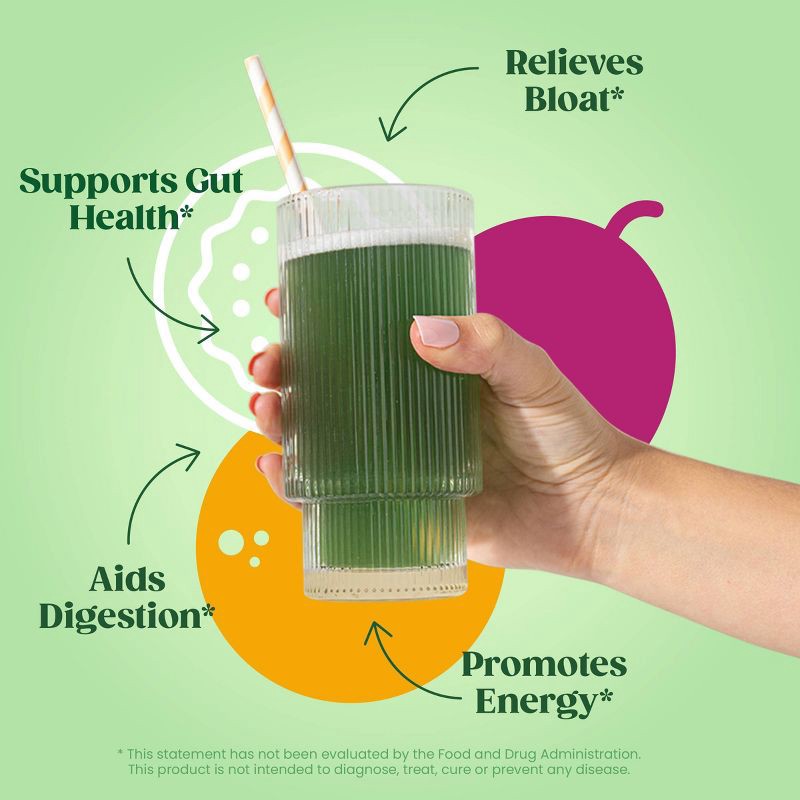 slide 3 of 6, BLOOM NUTRITION Greens and Superfoods Powder - Orange Passion Fruit - 5ct, 5 ct