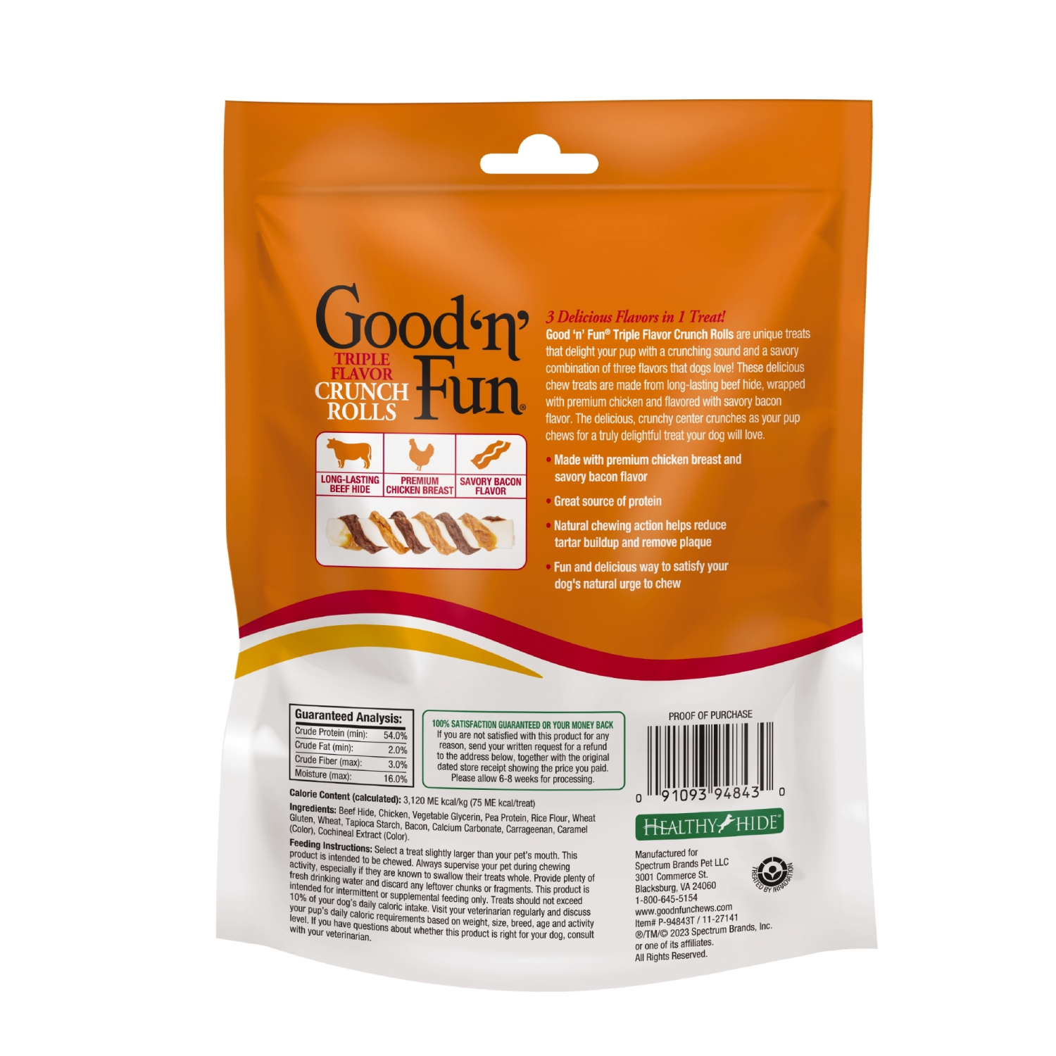 slide 2 of 2, GOOD N FUN Good 'n' Fun Triple Flavor Crunch Roll 5ct, 5 ct