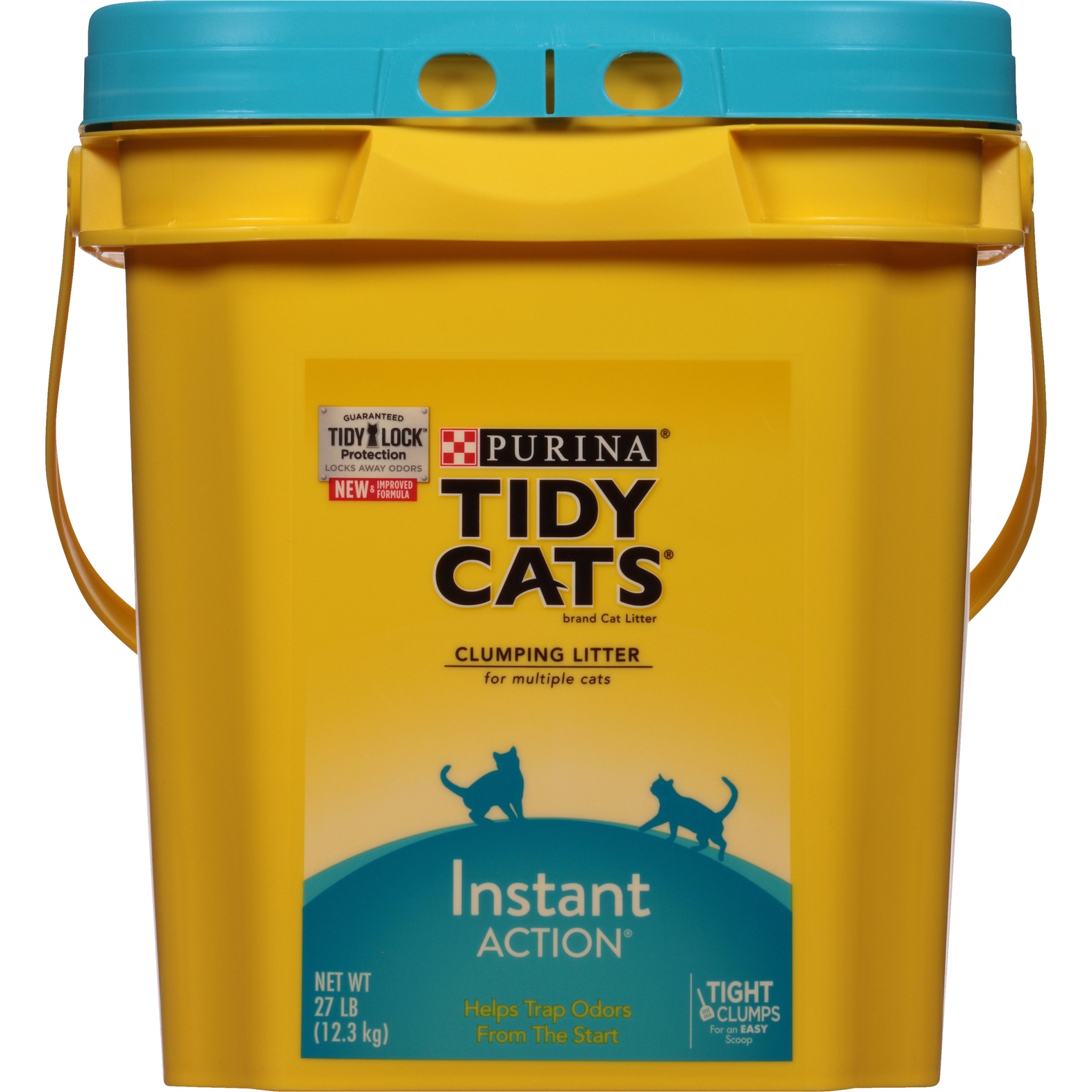 slide 5 of 8, Tidy Cats Instant Action Cat Litter, 27 lb