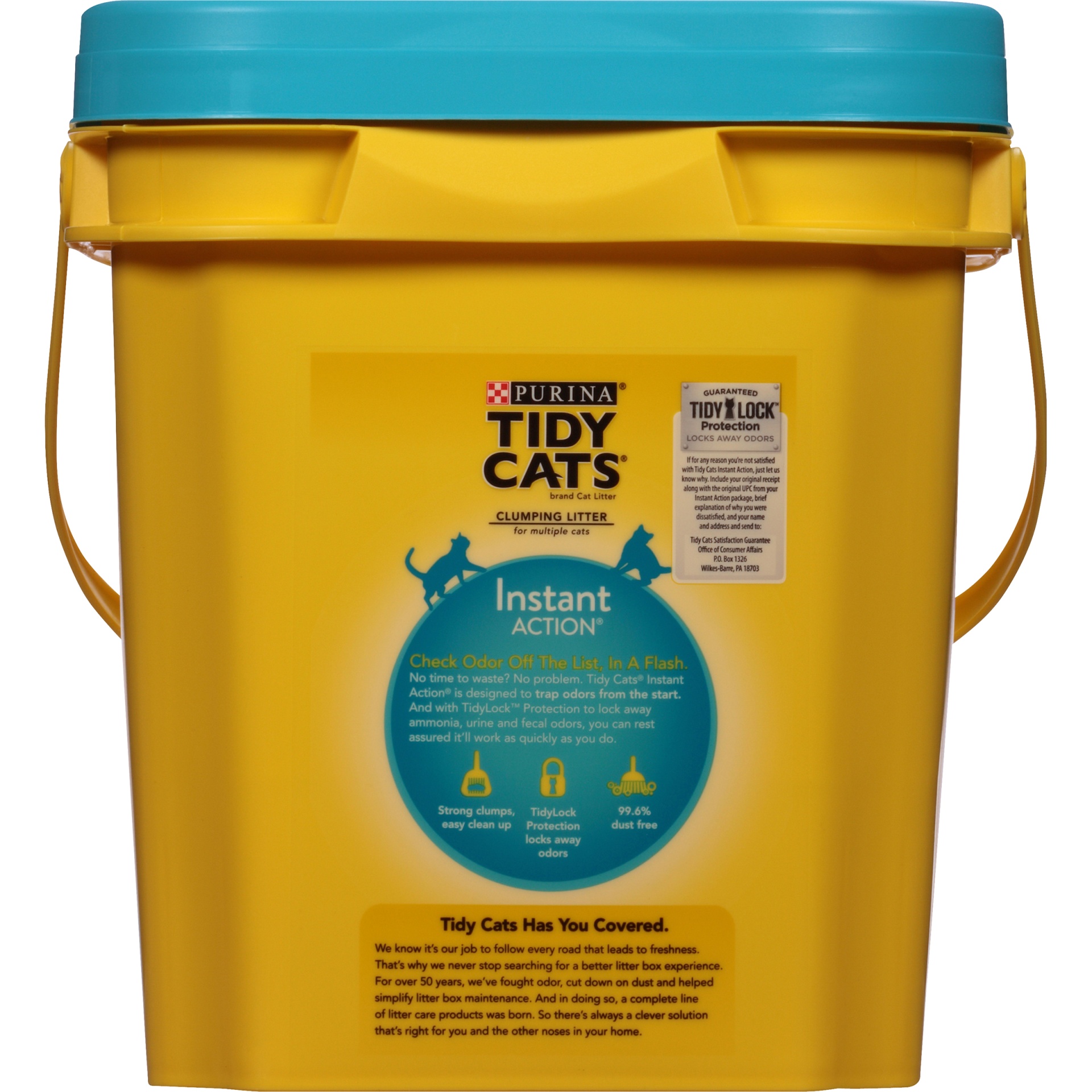 slide 6 of 8, Tidy Cats Instant Action Cat Litter, 27 lb