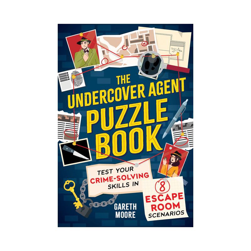 slide 1 of 1, Sourcebooks The Undercover Agent Puzzle Book - by Gareth Moore (Paperback), 1 ct