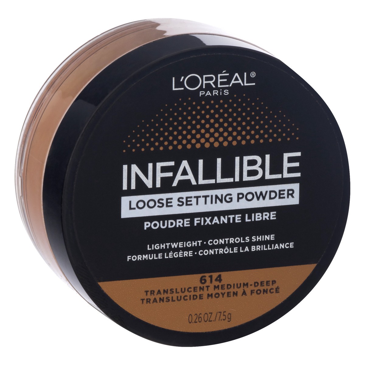 slide 2 of 9, L'Oréal L'Oreal Paris Infallible Tinted Loose Setting Powder Translucent Medium Deep - 0.26oz, 0.28 oz