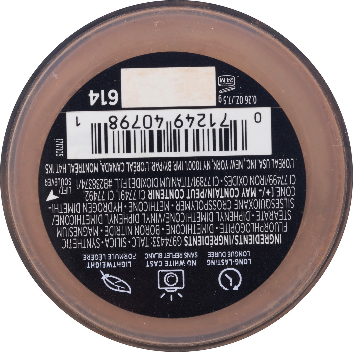 slide 5 of 9, L'Oréal L'Oreal Paris Infallible Tinted Loose Setting Powder Translucent Medium Deep - 0.26oz, 0.28 oz