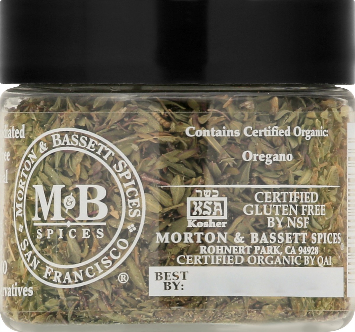 slide 5 of 9, Morton & Bassett Organic Oregano 0.3 oz, 0.3 oz