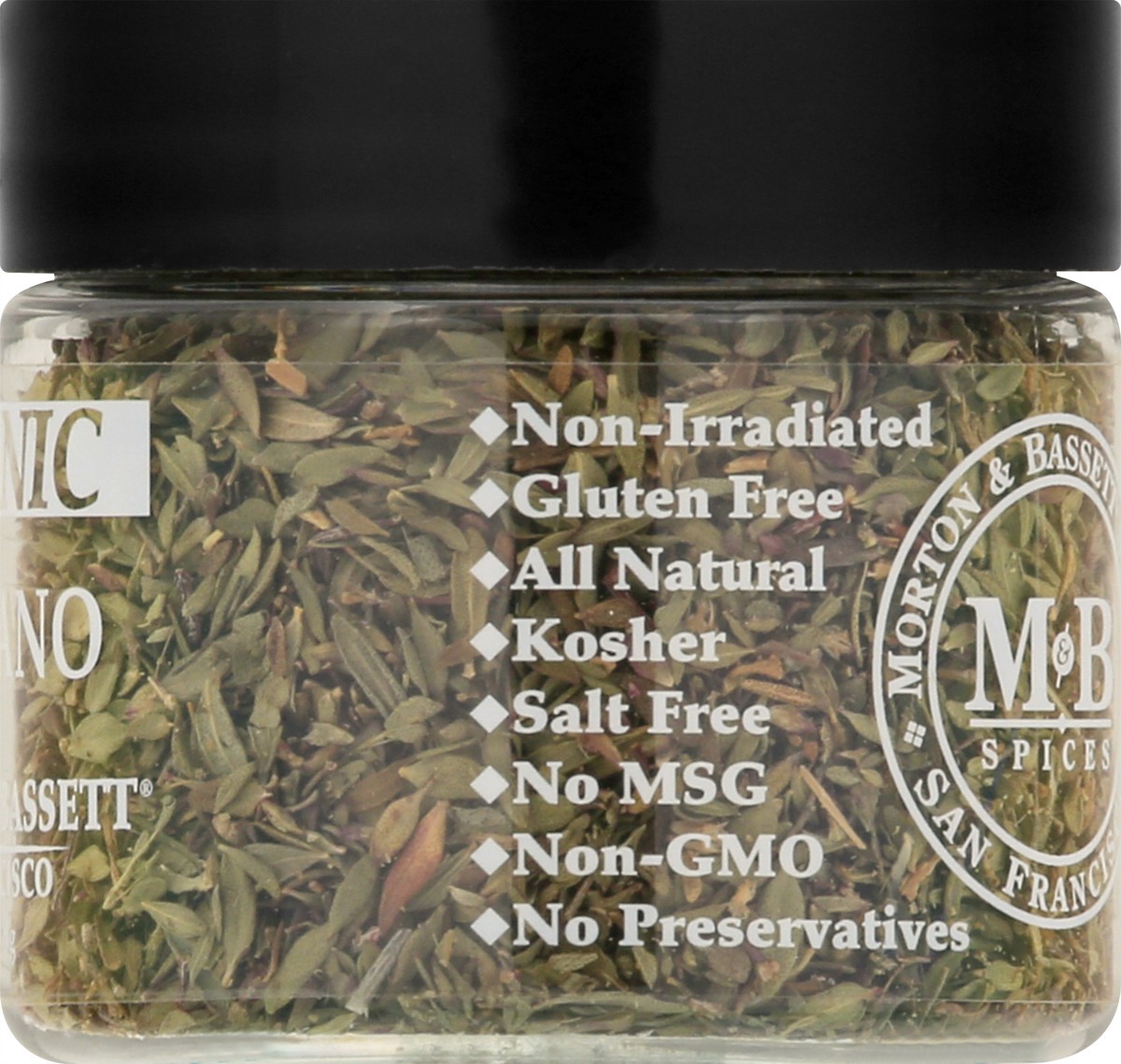 slide 8 of 9, Morton & Bassett Organic Oregano 0.3 oz, 0.3 oz