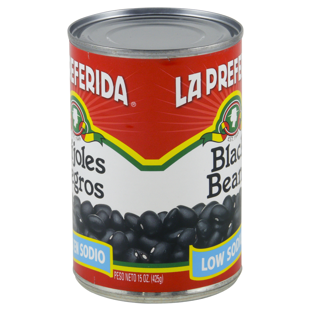 slide 3 of 4, La Preferida Black Beans 15 oz, 15 oz