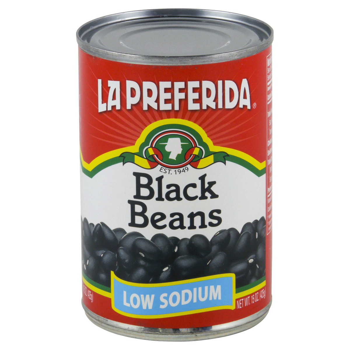 slide 1 of 4, La Preferida Black Beans 15 oz, 15 oz