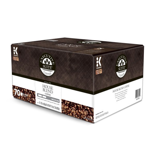 slide 4 of 4, Executive Suite House Blend Coffee Keurig K-Cup Pods, Box Of - 70 ct, 70 ct