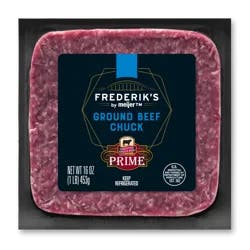 Frederik's by Meijer Certified Angus Beef Prime Ground Beef