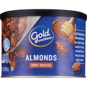 slide 1 of 1, CVS Gold Emblem Honey Roasted Almonds, 8.5 oz; 241 gram