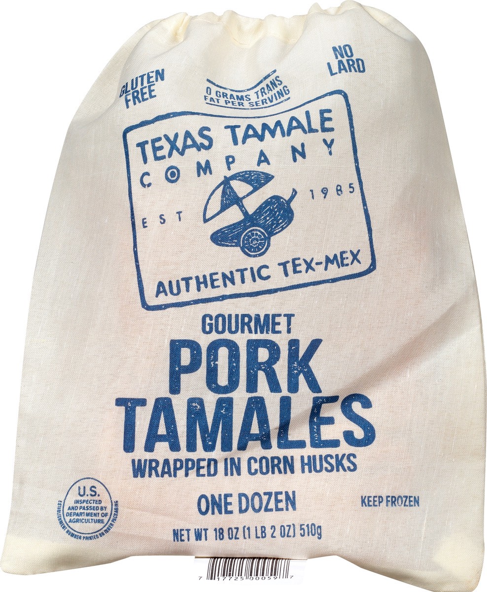 slide 11 of 13, Texas Tamale Gourmet Pork Tamales 12 ea, 18 oz