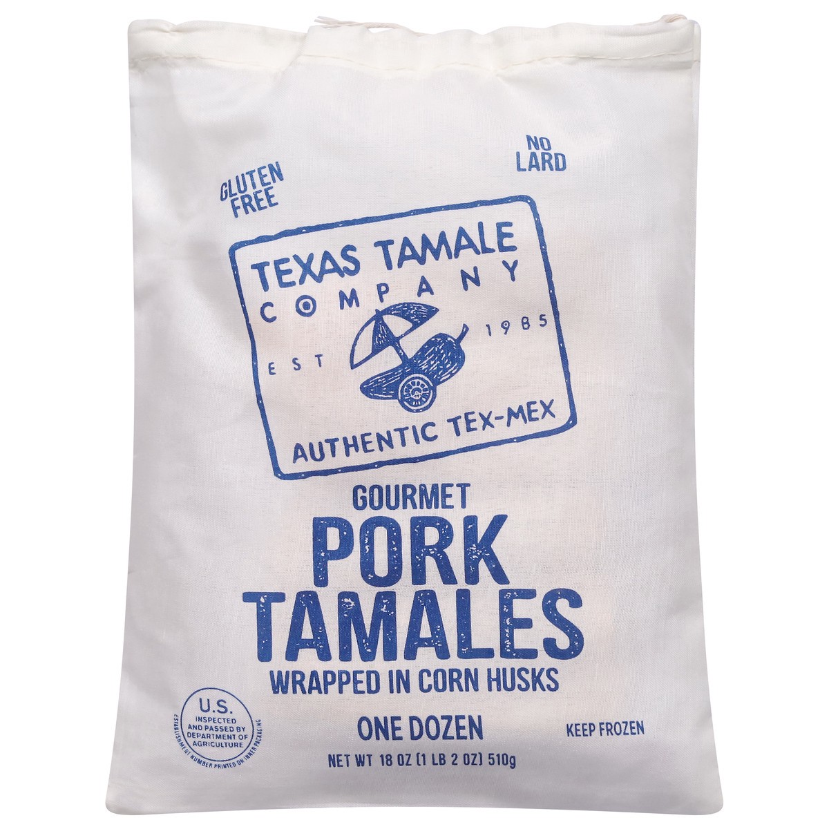 slide 1 of 13, Texas Tamale Gourmet Pork Tamales 12 ea, 18 oz