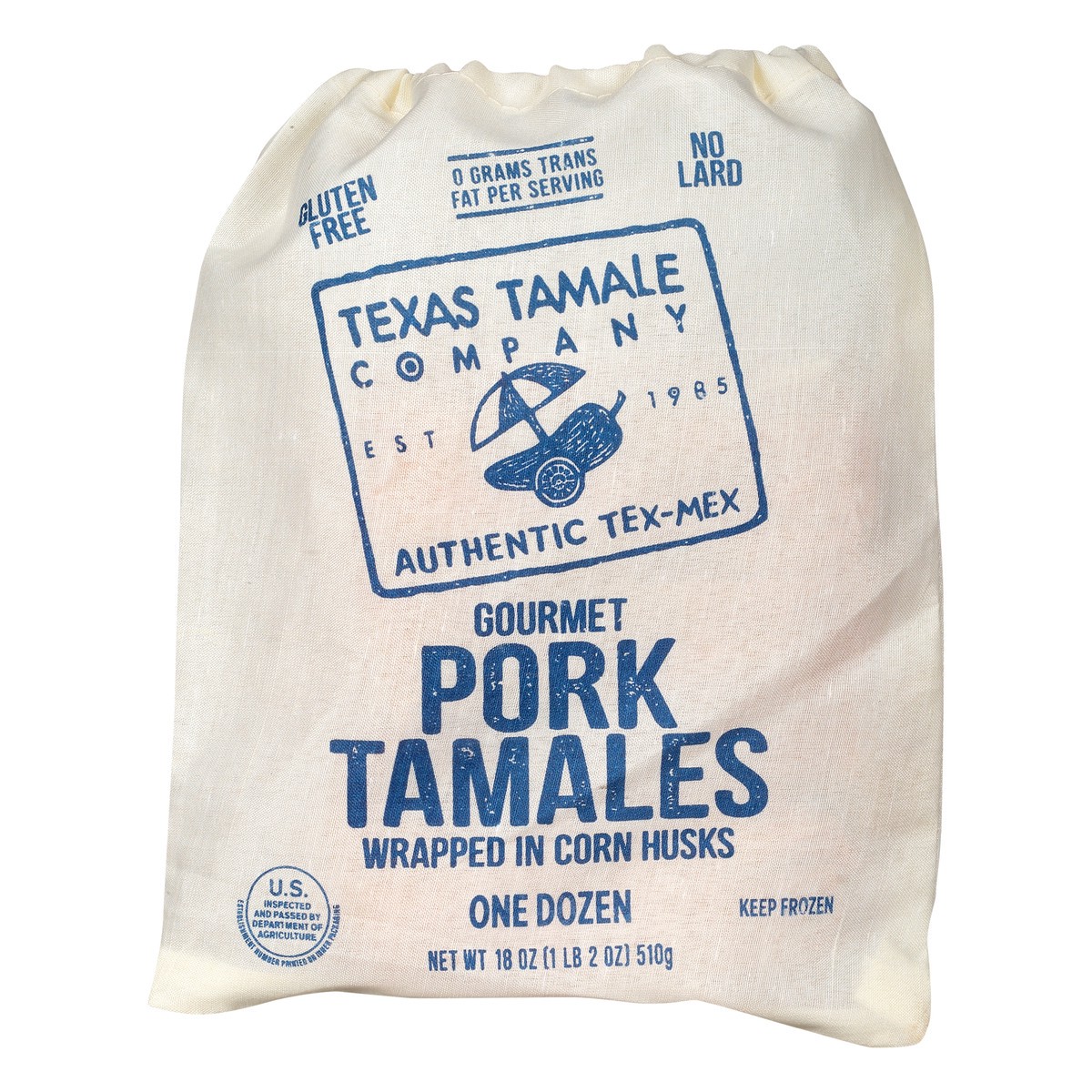 slide 8 of 13, Texas Tamale Gourmet Pork Tamales 12 ea, 18 oz