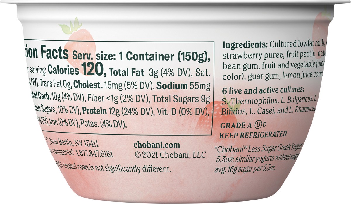 slide 3 of 10, Chobani Yogurt, 5.3 oz