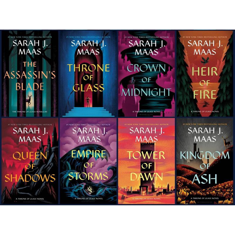 slide 2 of 2, Macmillan Publishers Throne of Glass Paperback Box Set - by Sarah J Maas (Paperback), 1 ct