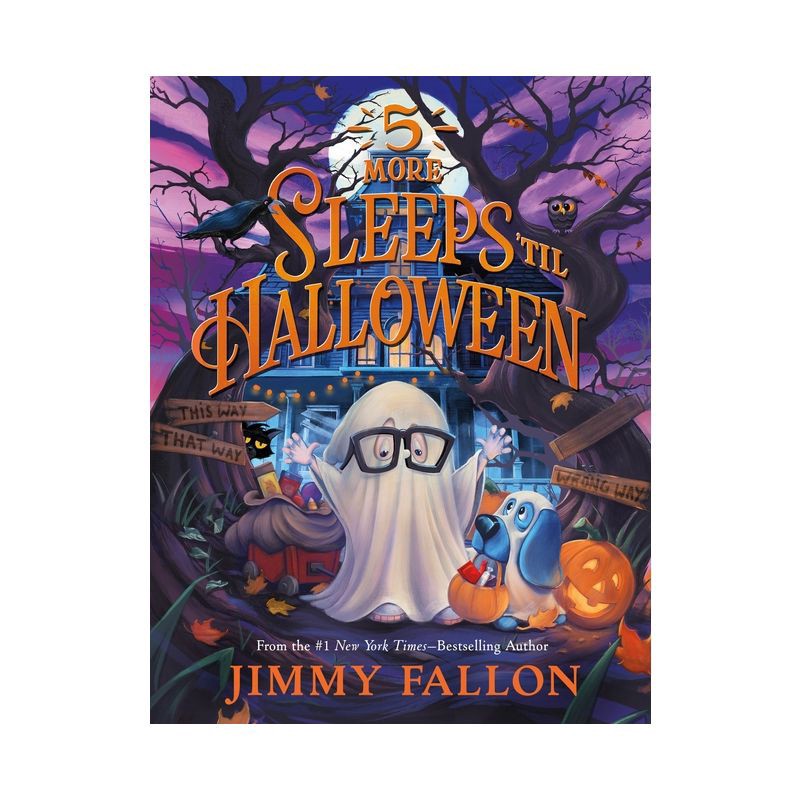 slide 1 of 1, Macmillan Publishers 5 More Sleeps 'Til Halloween - by Jimmy Fallon (Hardcover), 1 ct