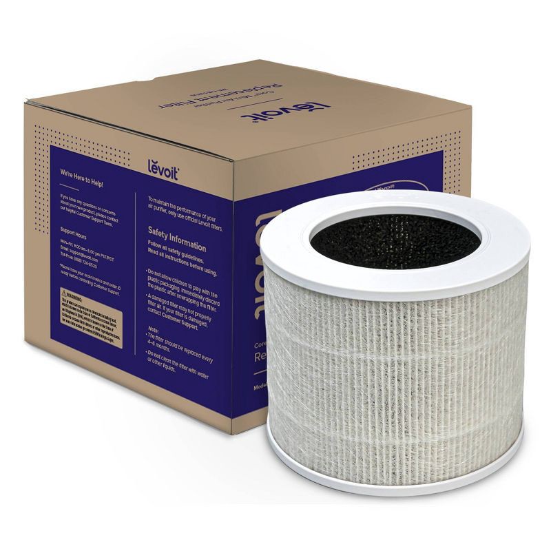 slide 2 of 3, Levoit Core Mini-P Air Purifier Replacement Filter, 1 ct