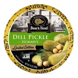 Boar's Head Dill Pickle Hummus - 10oz