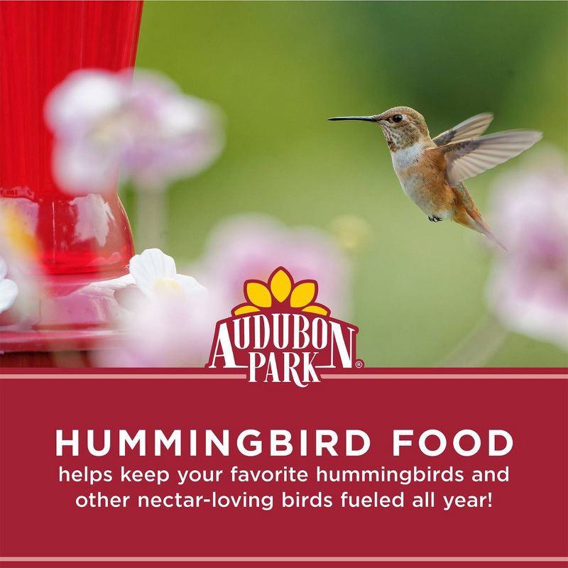 slide 4 of 5, Audubon Park 9oz Hummingbird Bird Food, 9 oz