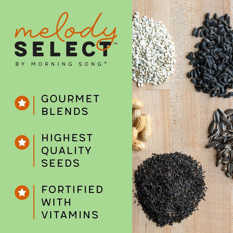 slide 5 of 9, Melody Select 4.5lbs Hot Pepper Blend Bird Food, 4.5 lb