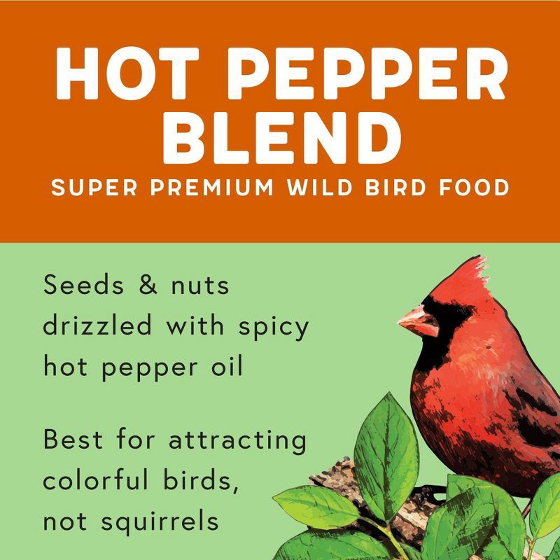 slide 6 of 9, Melody Select 4.5lbs Hot Pepper Blend Bird Food, 4.5 lb