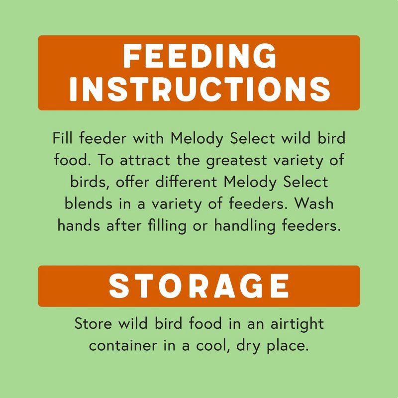 slide 9 of 9, Melody Select 4.5lbs Hot Pepper Blend Bird Food, 4.5 lb
