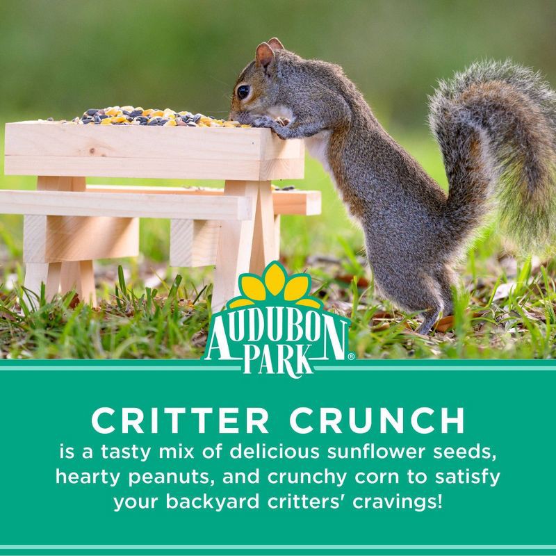 slide 5 of 10, Audubon Park 5lbs Critter Crunch Wild Bird Food, 5 lb