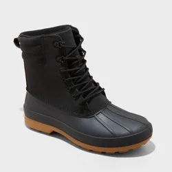 Men's Cody Winter Duck Boots - Goodfellow & Co™ Black 10