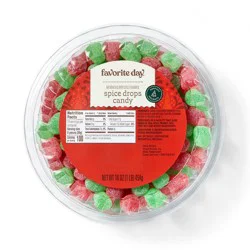Christmas Candy Spice Gum Drops - 16oz - Favorite Day™