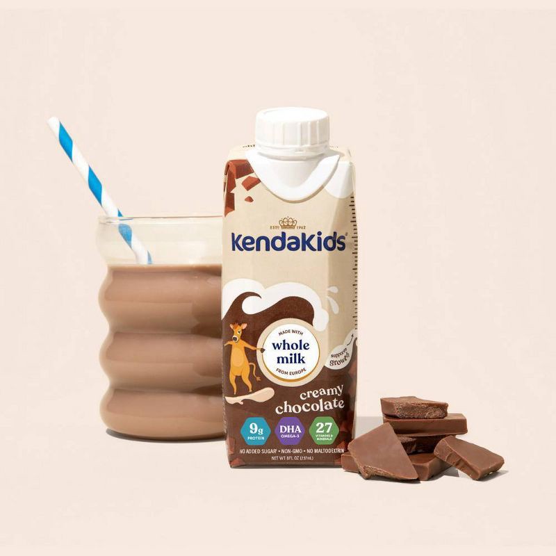 slide 2 of 12, Kendakids Complete Nutrition Shake - creamy Chocolate - 6pk/48oz, 6 ct, 48 oz