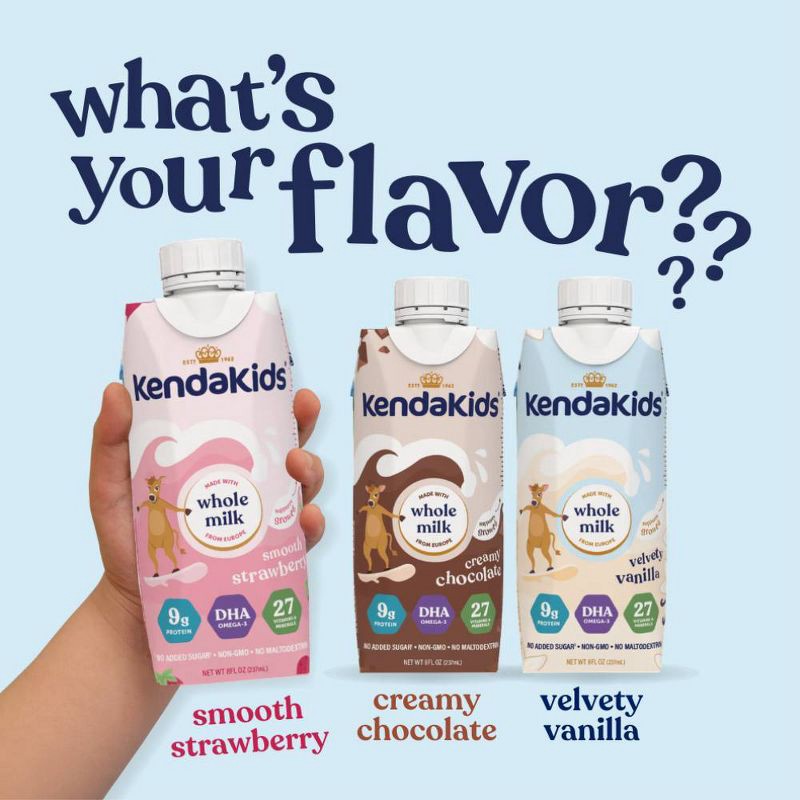 slide 12 of 12, Kendakids Complete Nutrition Shake - creamy Chocolate - 6pk/48oz, 6 ct, 48 oz