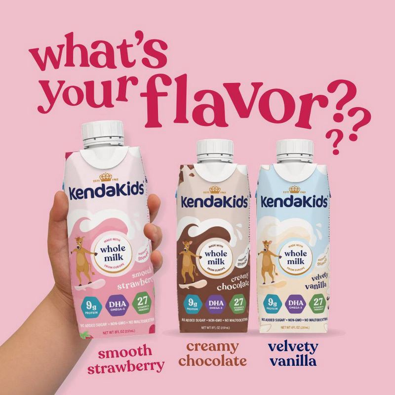 slide 12 of 12, Kendakids Complete Nutrition Shake - Velvety Vanilla - 6pk/48oz, 6 ct, 48 oz