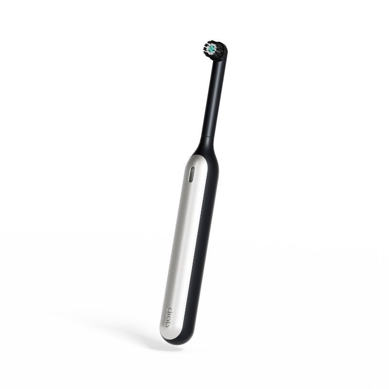 slide 13 of 20, quip Rev Oscillating Rechargeable Electric Toothbrush + Travel Case - Black/Silver, 1 ct