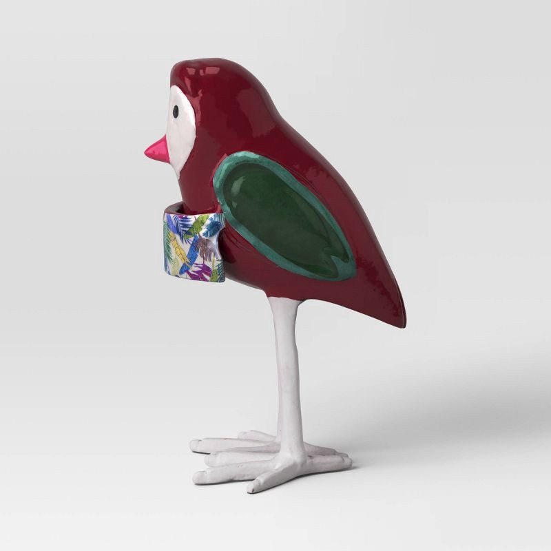 slide 3 of 4, Featherly Friend Statuary Outdoor Aluminum Bird Figurine - Threshold™, 1 ct