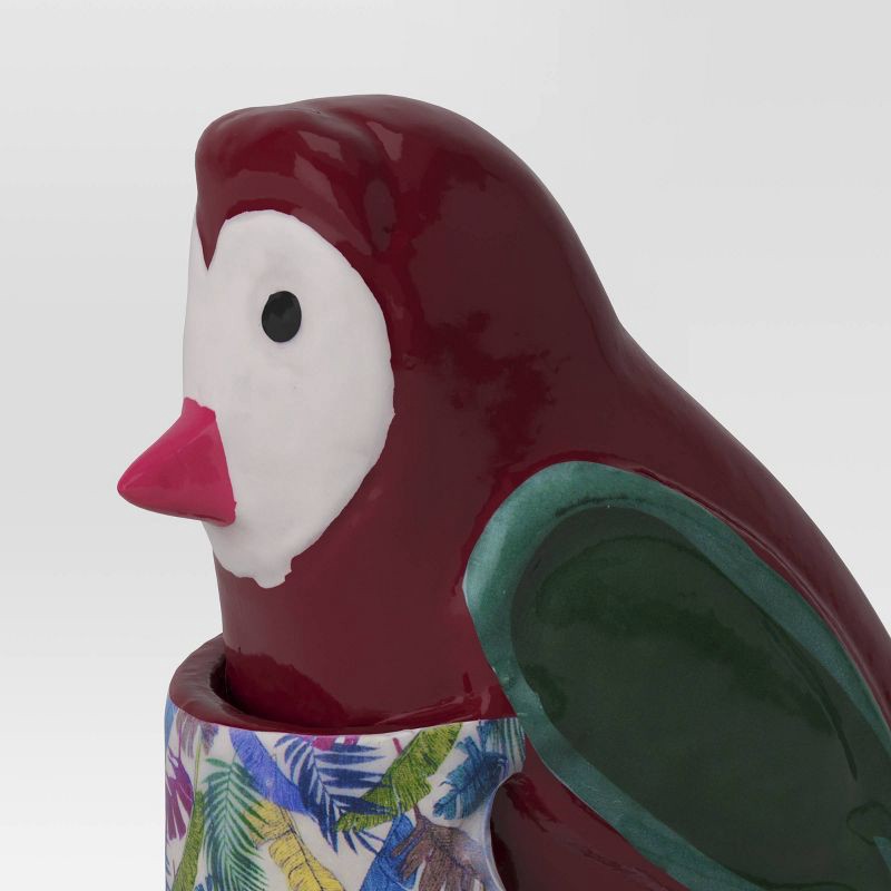 slide 4 of 4, Featherly Friend Statuary Outdoor Aluminum Bird Figurine - Threshold™, 1 ct