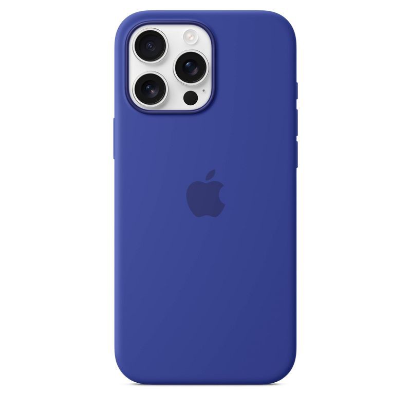 slide 3 of 4, Apple iPhone 16 Pro Max Silicone Case with MagSafe - Ultramarine, 1 ct