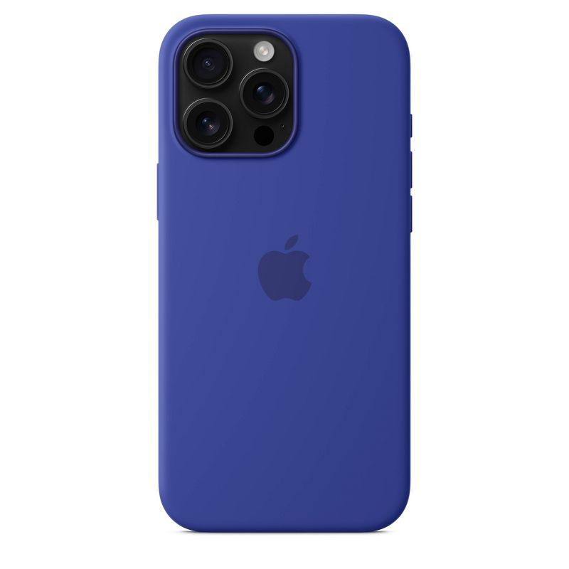 slide 4 of 4, Apple iPhone 16 Pro Max Silicone Case with MagSafe - Ultramarine, 1 ct
