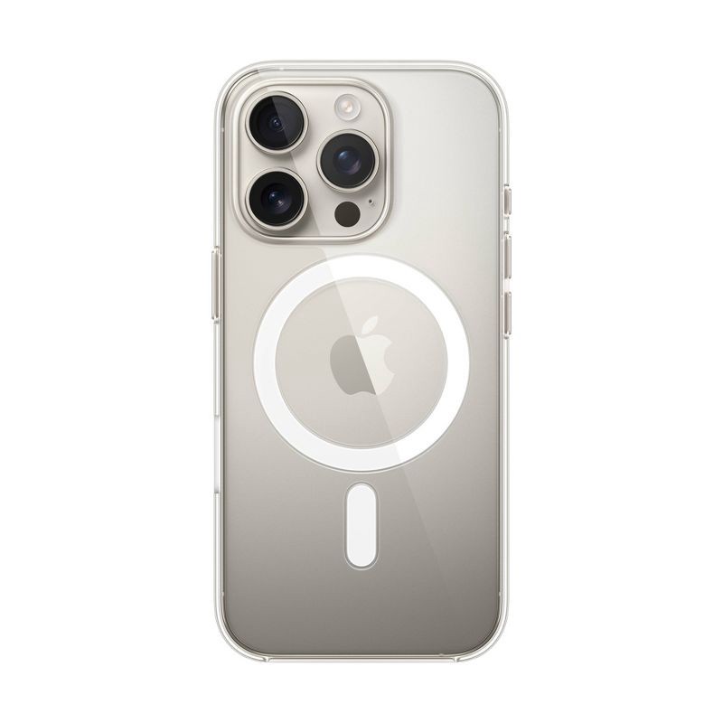 slide 4 of 5, Apple iPhone 16 Pro Clear Case with MagSafe, 1 ct