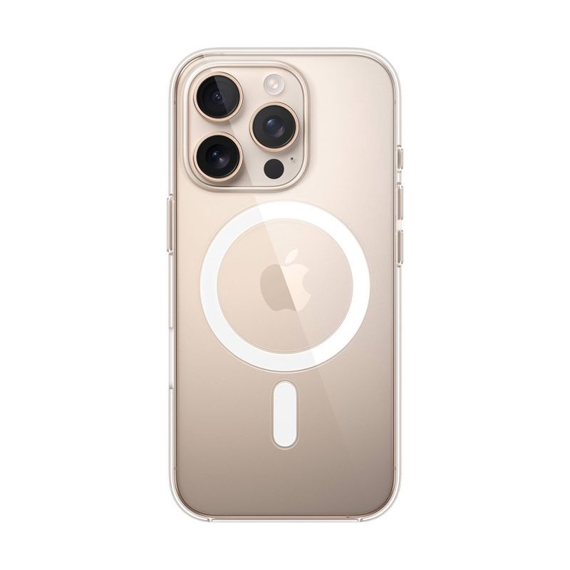 slide 5 of 5, Apple iPhone 16 Pro Clear Case with MagSafe, 1 ct