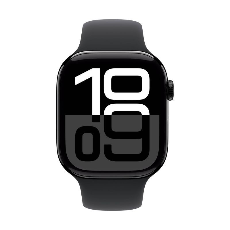 slide 3 of 3, Apple 46mm Black Sport Band - M/L, 1 ct