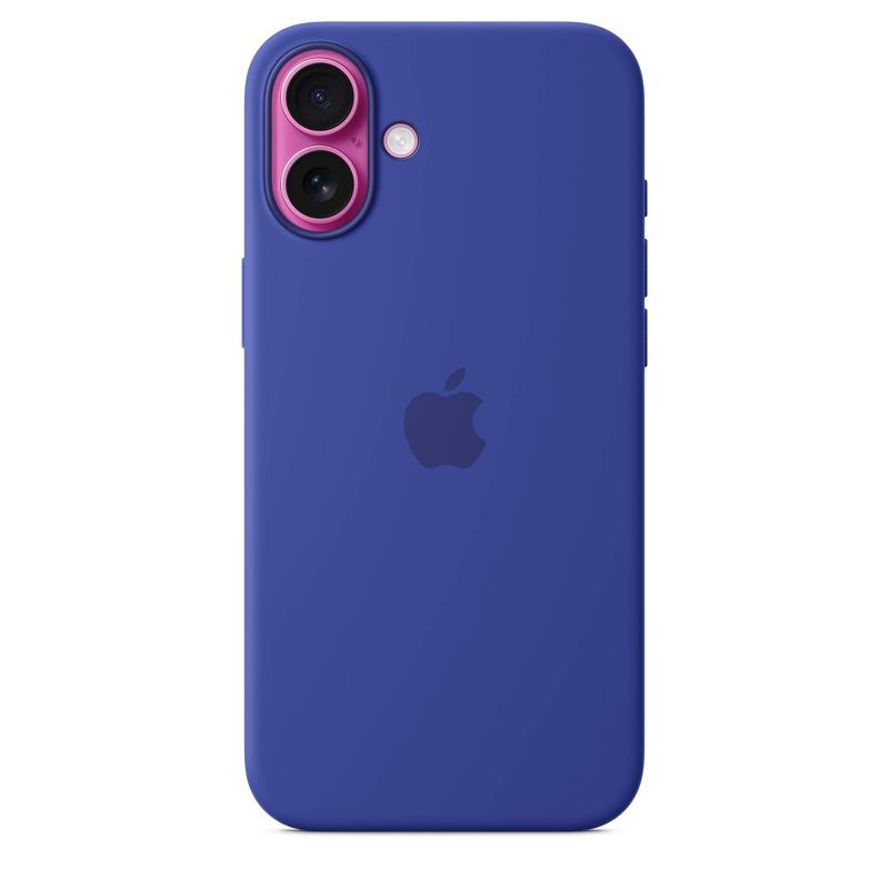 slide 3 of 4, Apple iPhone 16 Plus Silicone Case with MagSafe - Ultramarine, 1 ct