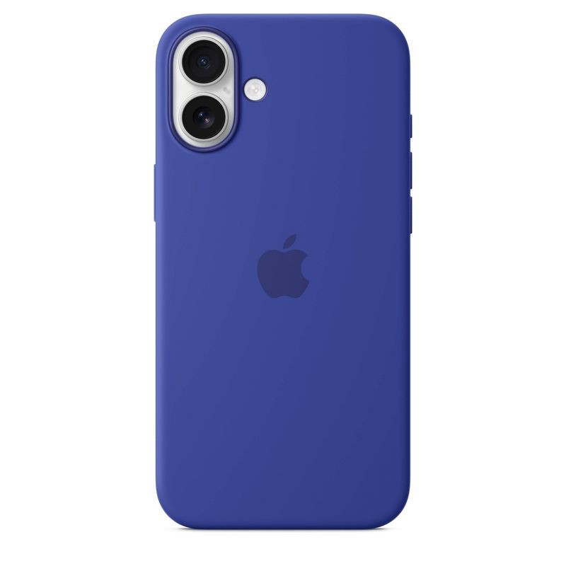 slide 4 of 4, Apple iPhone 16 Plus Silicone Case with MagSafe - Ultramarine, 1 ct