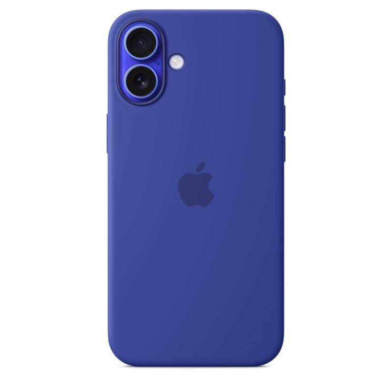 slide 1 of 4, Apple iPhone 16 Plus Silicone Case with MagSafe - Ultramarine, 1 ct