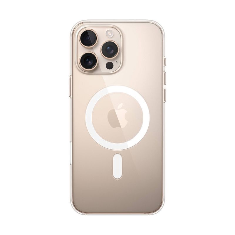 slide 3 of 4, Apple iPhone 16 Pro Max Clear Case with MagSafe, 1 ct